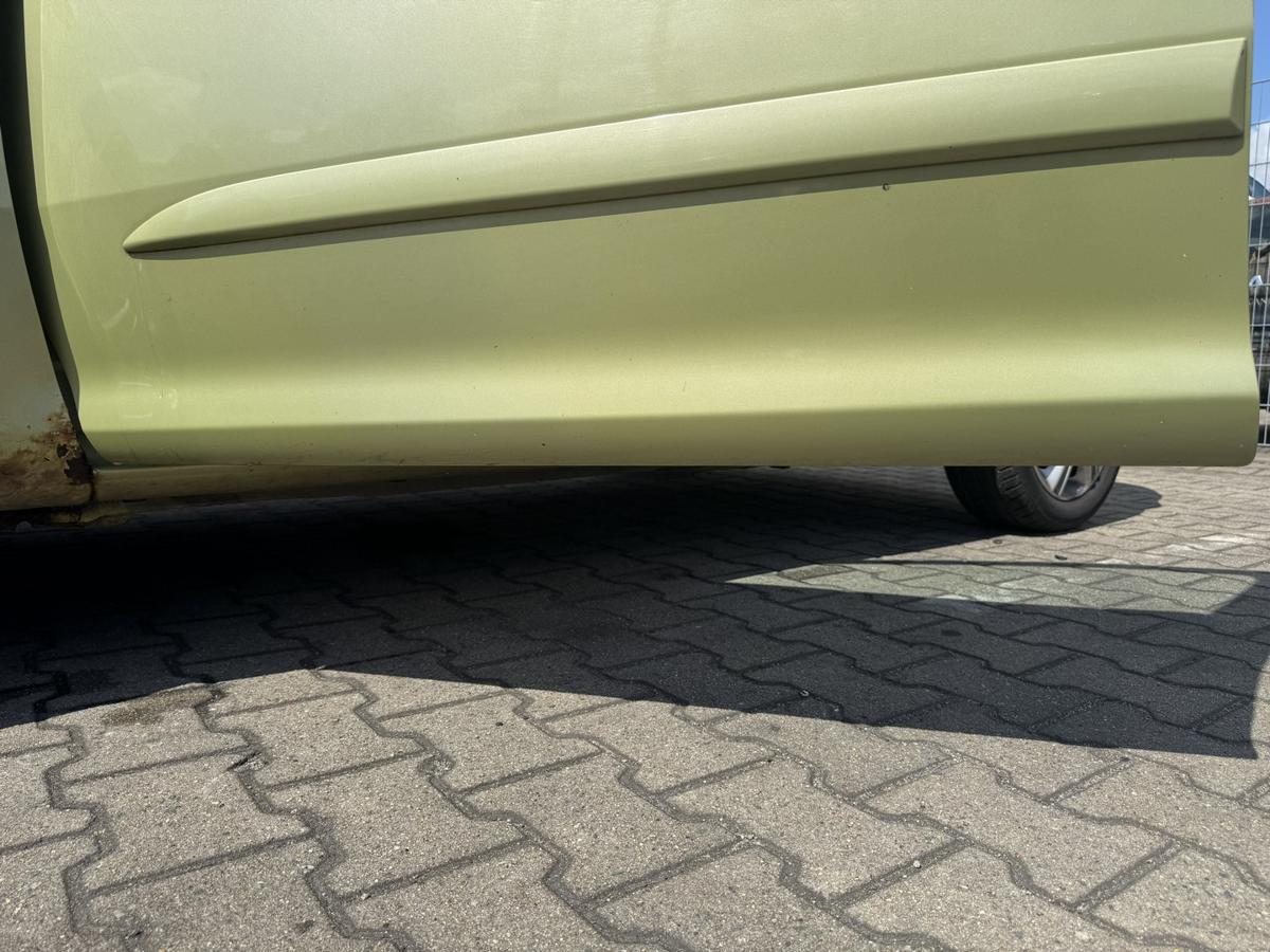 Opel Corsa D original T&uuml;r vorn links Z30E Green Tea Metallic 5-T&uuml;rer Rohbau Bj.2007